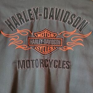 NWOT Harley Davidson Button Down Short Sleeve